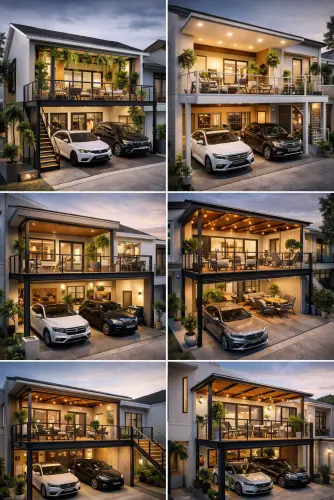 Mezannine Teras Rumah Keren di Kota Bogor